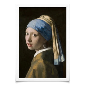 Girl With A Pearl Earring Art Print Girl With A Pearl Earring Art Print wall art product Johannes Vermeer