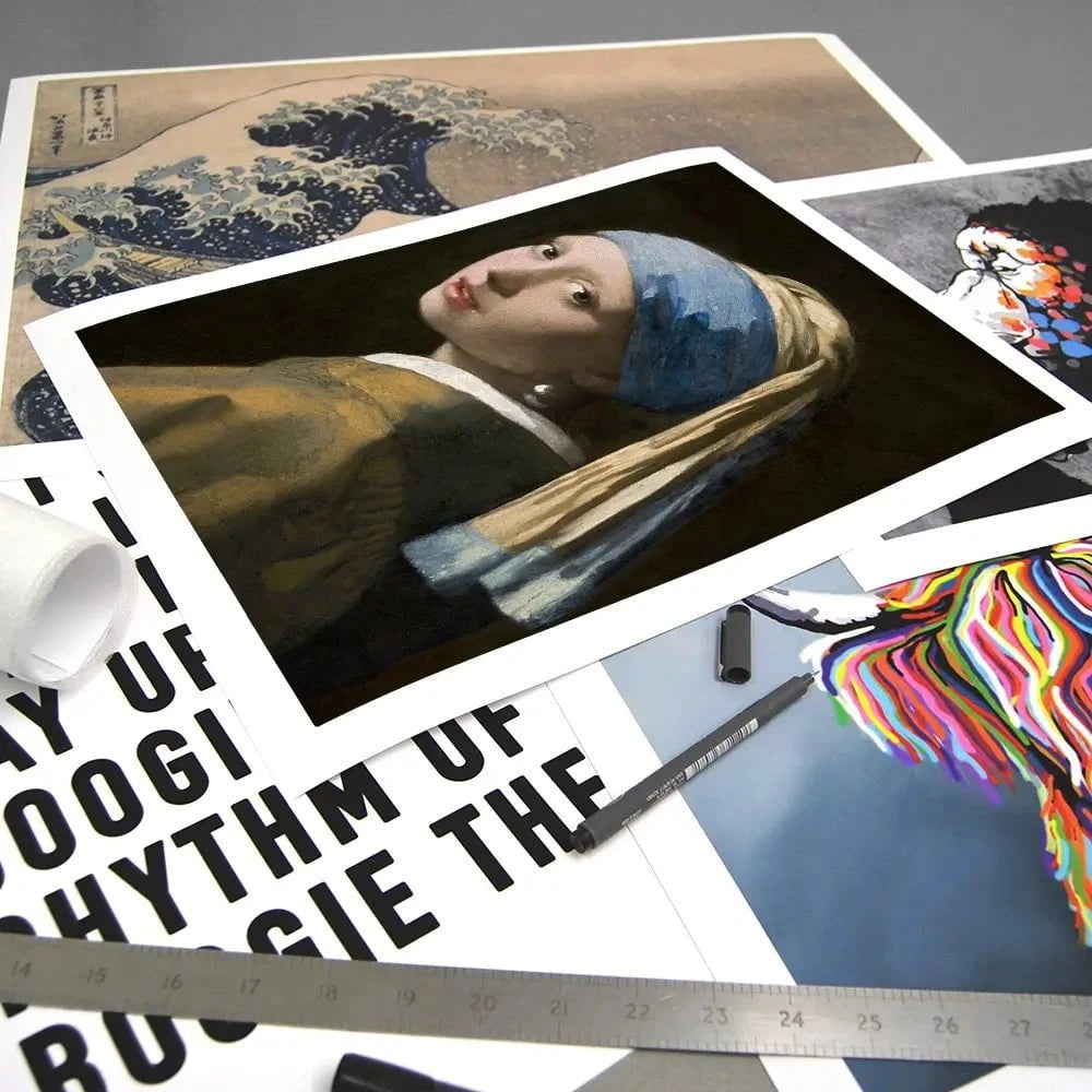 Girl With A Pearl Earring Art Print Girl With A Pearl Earring Art Print wall art product Johannes Vermeer