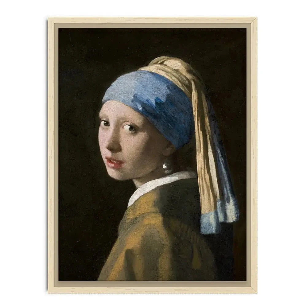 Girl With A Pearl Earring Canvas Print Girl With A Pearl Earring Canvas Print wall art product Johannes Vermeer