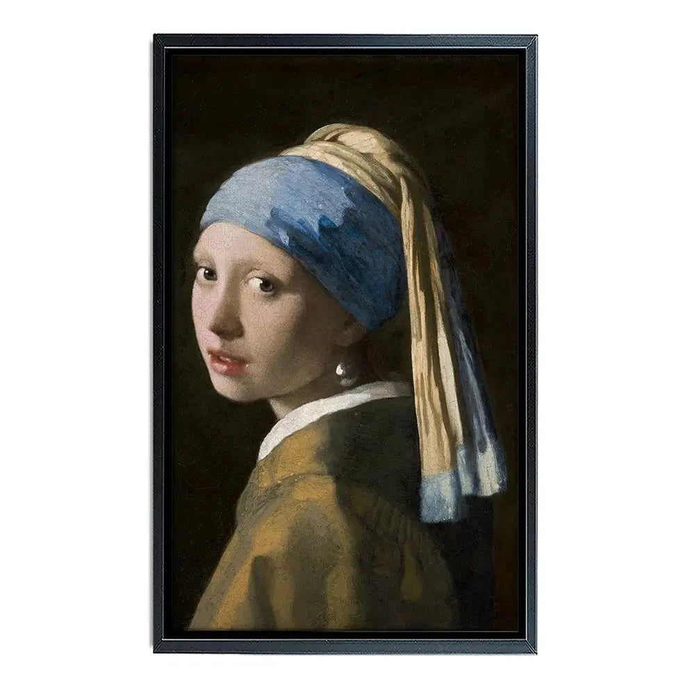 Girl With A Pearl Earring Canvas Print Girl With A Pearl Earring Canvas Print wall art product Johannes Vermeer