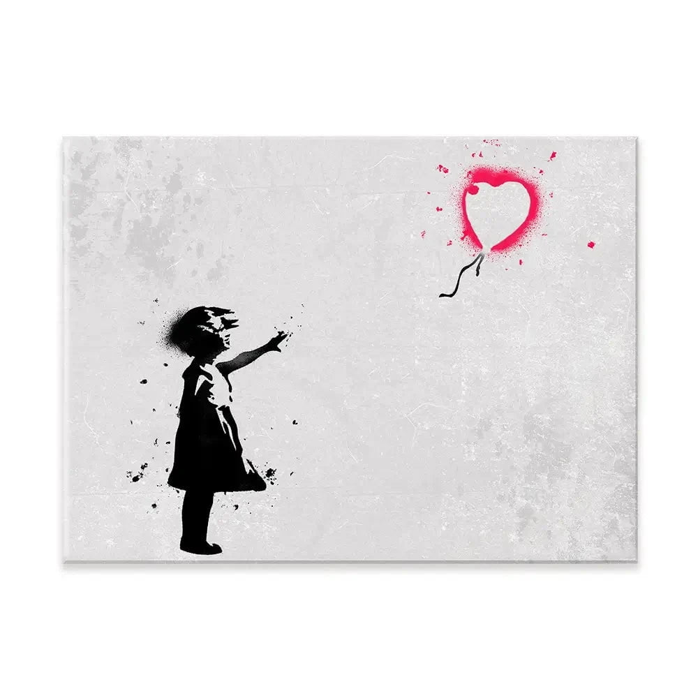 Girl With Balloon Canvas Print Girl With Balloon Canvas Print wall art product Banksy
