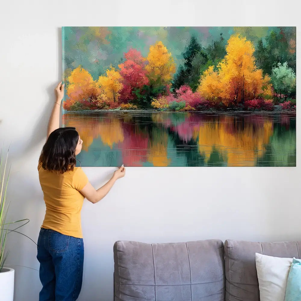 Glencoe Lochan Oversized Canvas Print Glencoe Lochan Oversized Canvas Print wall art product David Alexander Elder