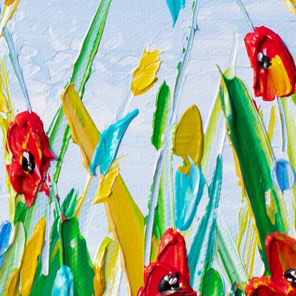 Glorious Poppies Art Print wall art product / Shutterstock