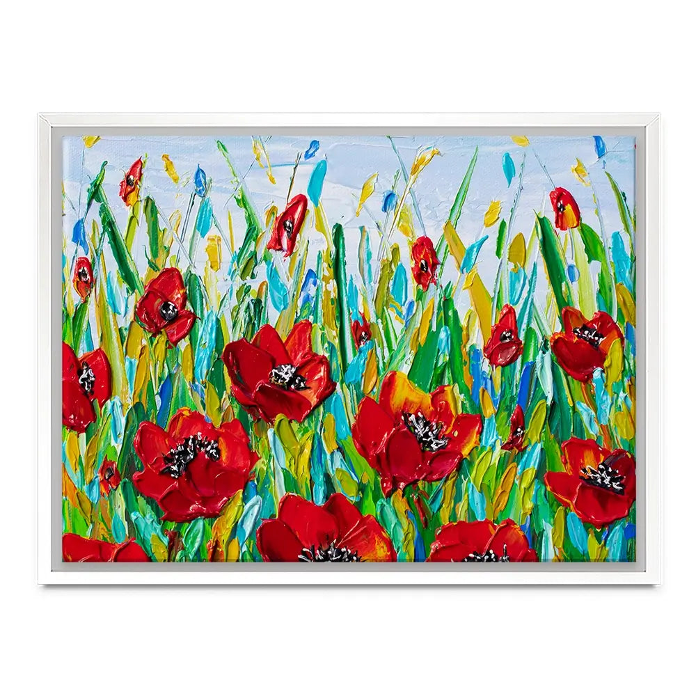 Glorious Poppies Canvas Print Glorious Poppies Canvas Print wall art product Olga Tkachyk