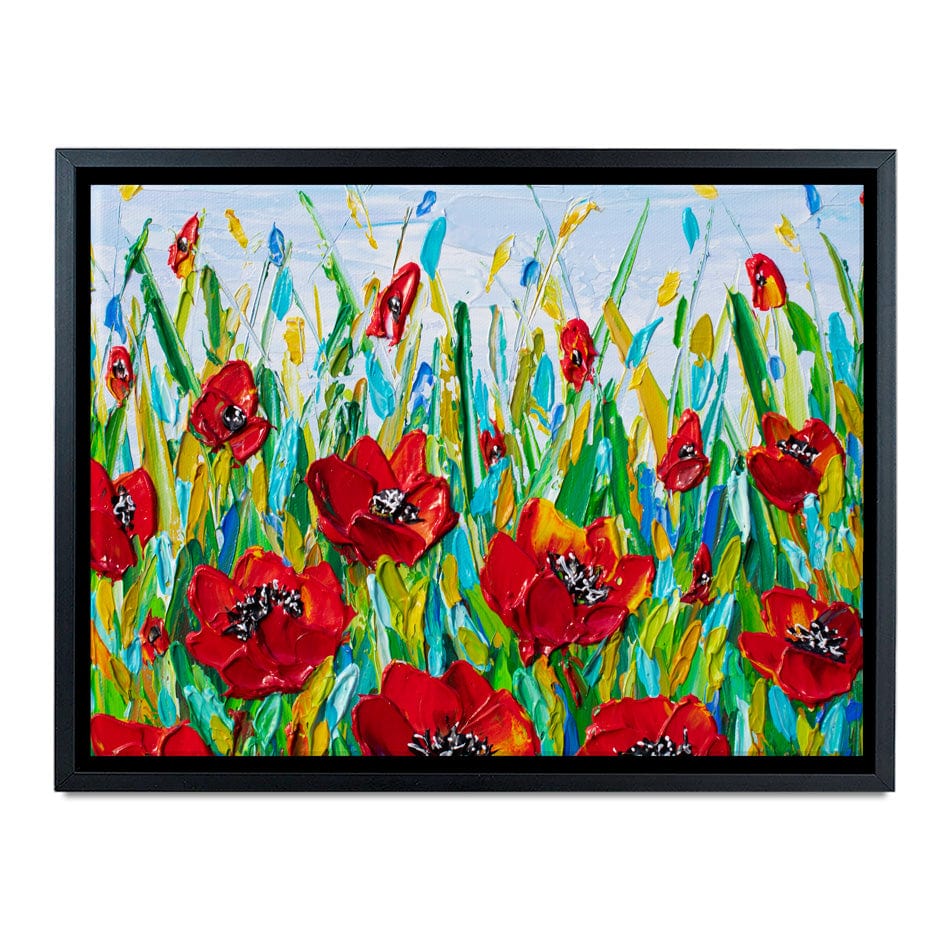 Glorious Poppies Canvas Print wall art product Olga Tkachyk