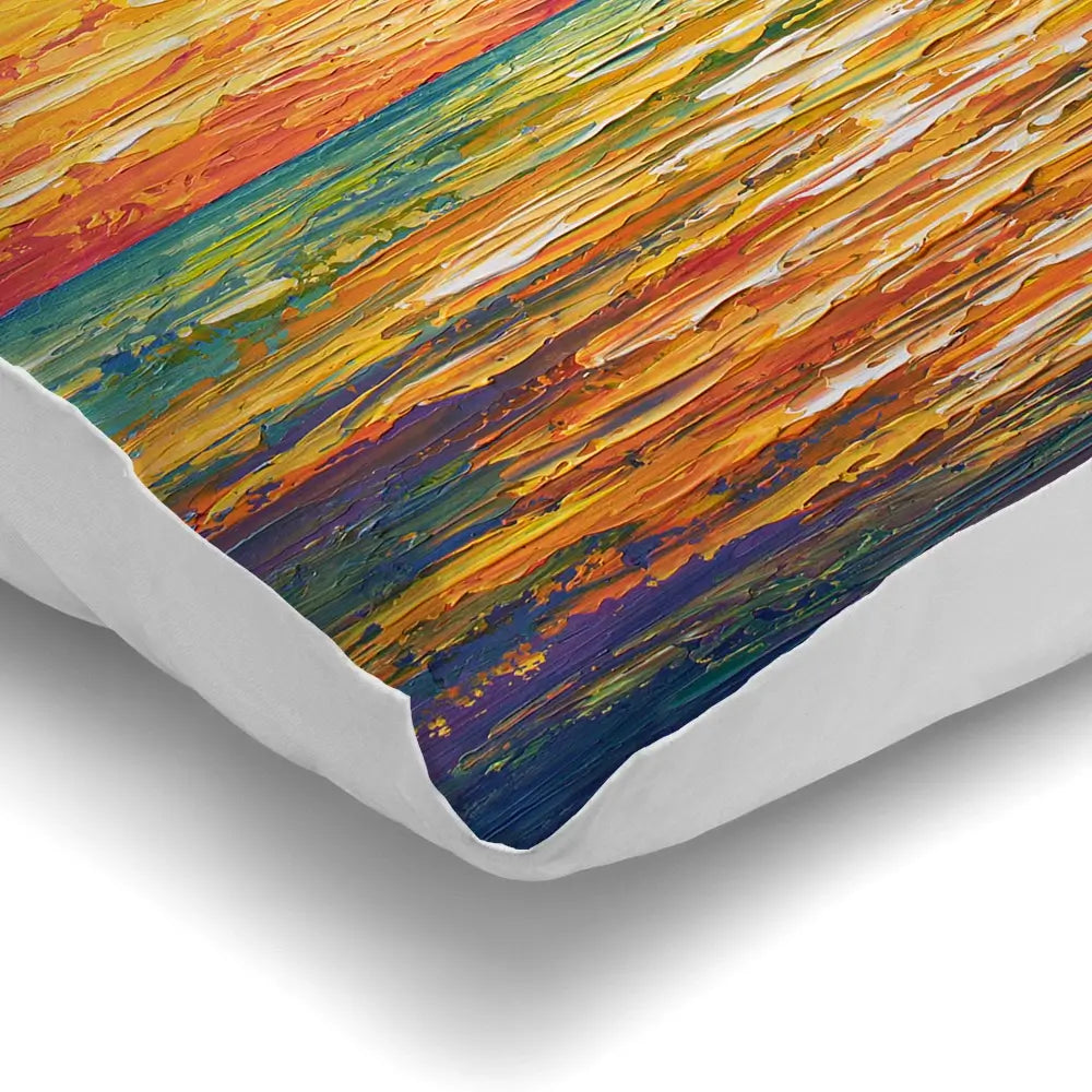 Glowing Sun Cushion Glowing Sun Cushion wall art product Olga Tkachyk