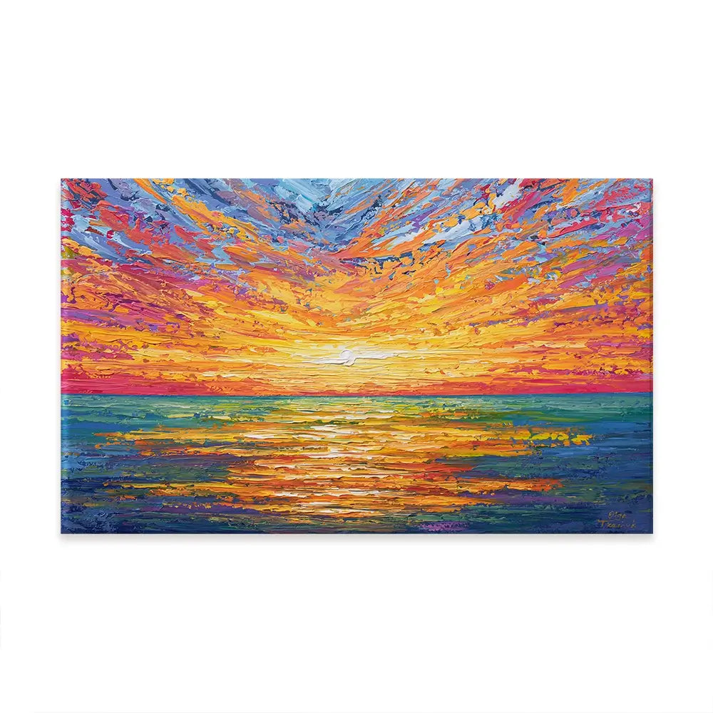 Glowing Sun Oversized Canvas Print Glowing Sun Oversized Canvas Print wall art product Art Print Shop