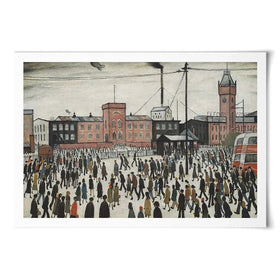 Going To Work Art Print Going To Work Art Print wall art product L.S.Lowry