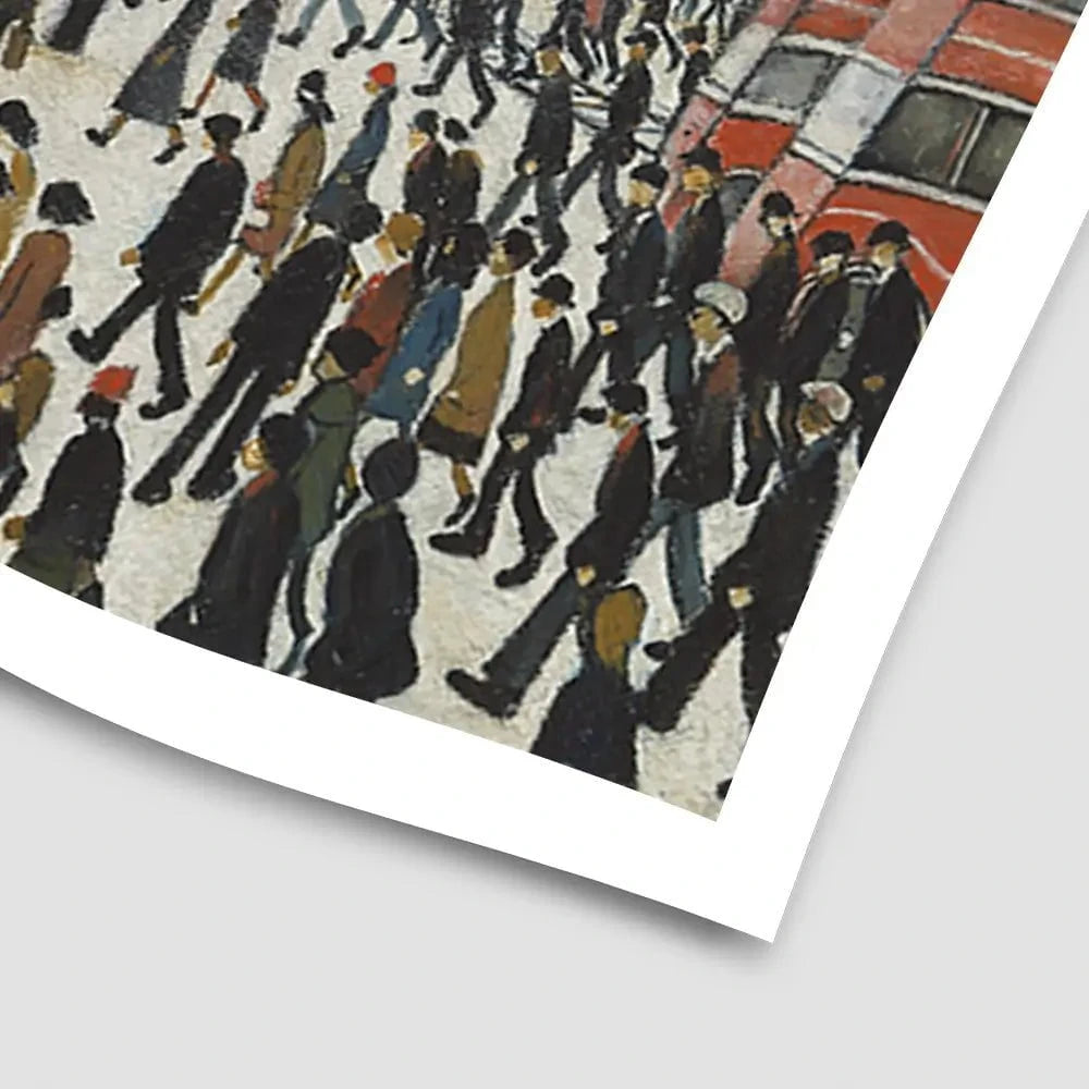 Going To Work Art Print Going To Work Art Print wall art product L.S.Lowry