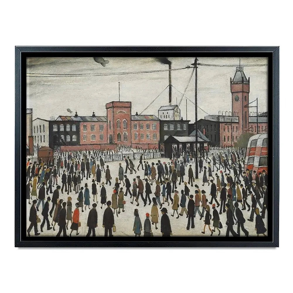 Going To Work Canvas Print Going To Work Canvas Print wall art product L.S.Lowry