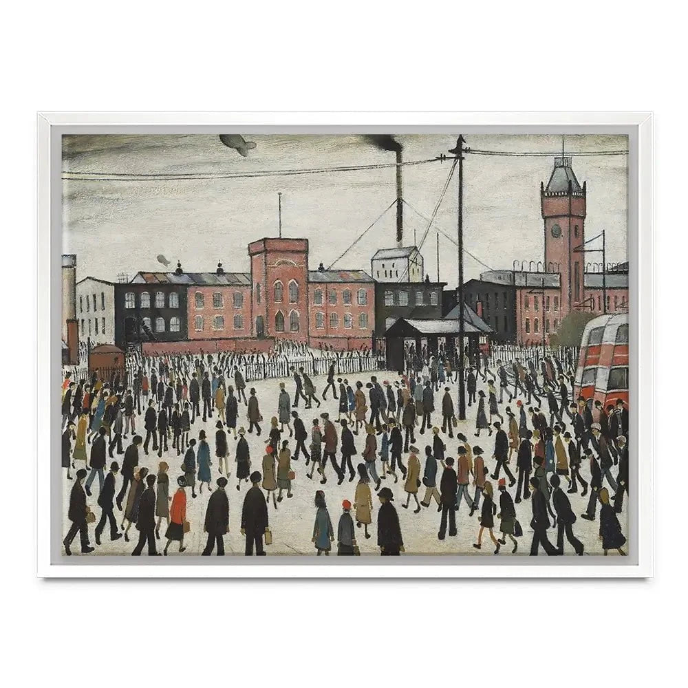 Going To Work Canvas Print Going To Work Canvas Print wall art product L.S.Lowry
