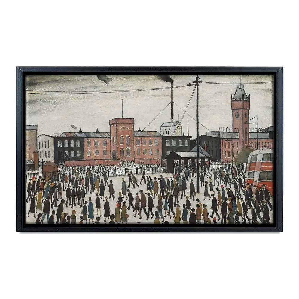 Going To Work Canvas Print Going To Work Canvas Print wall art product L.S.Lowry