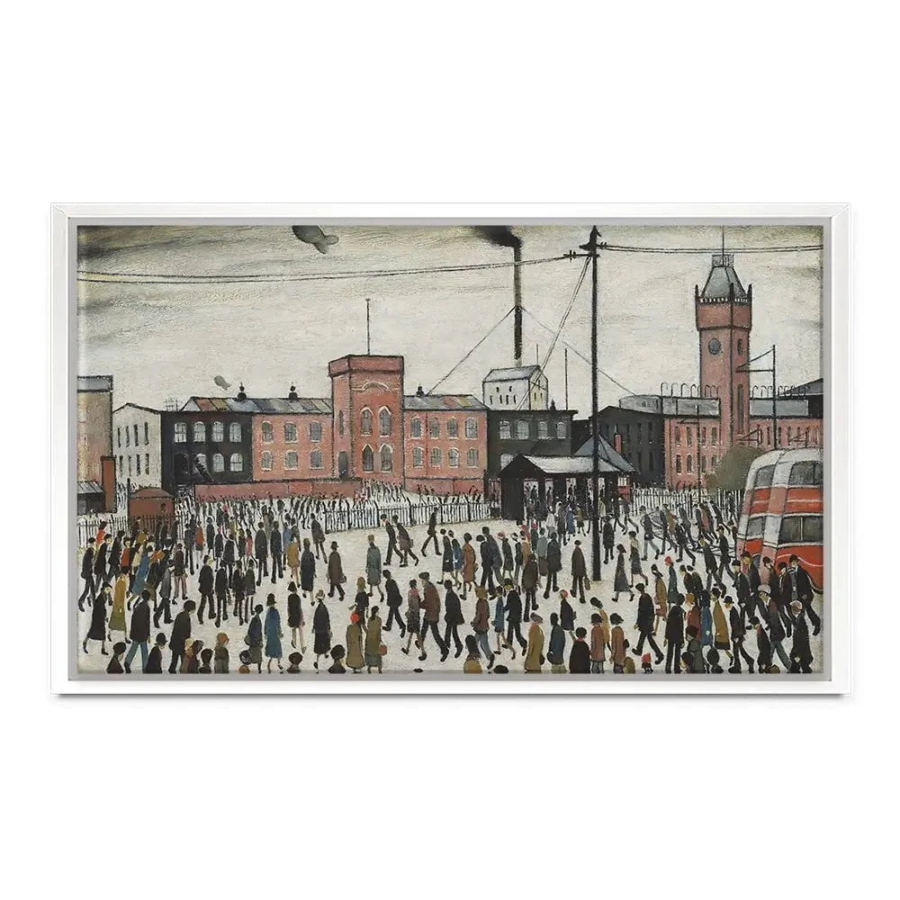 Going To Work Canvas Print Going To Work Canvas Print wall art product L.S.Lowry