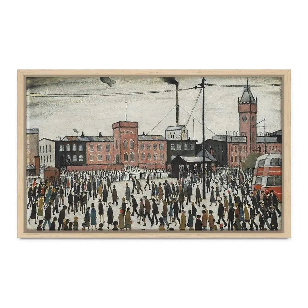Going To Work Canvas Print Going To Work Canvas Print wall art product L.S.Lowry