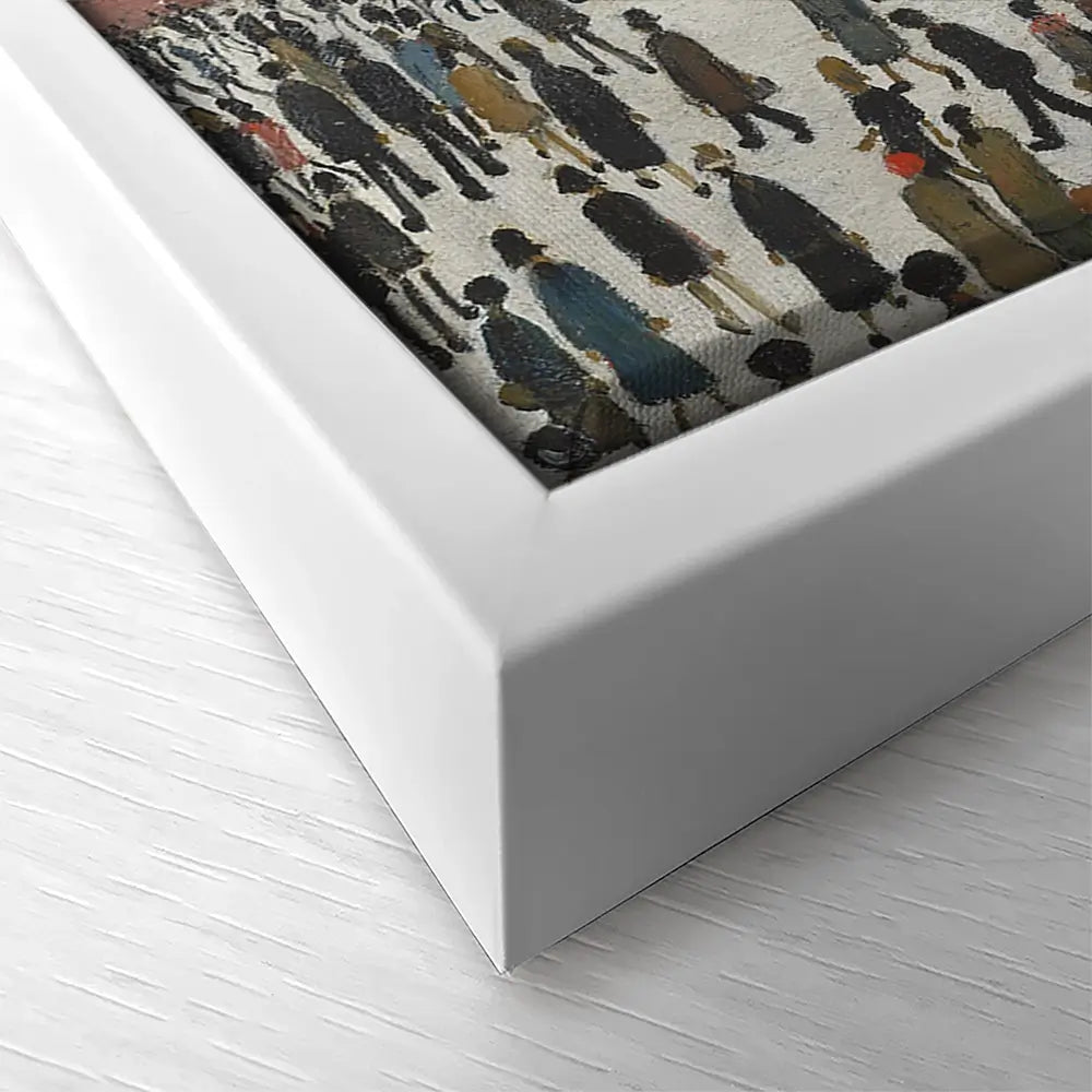 Going To Work Oversized Canvas Print Going To Work Oversized Canvas Print wall art product L.S.Lowry