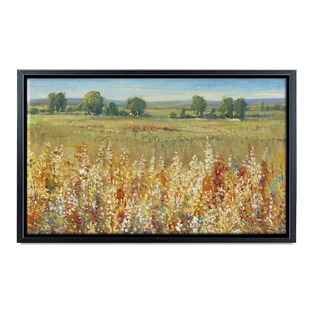 Gold And Red Field Canvas Print Gold And Red Field Canvas Print wall art product Tim O'Toole