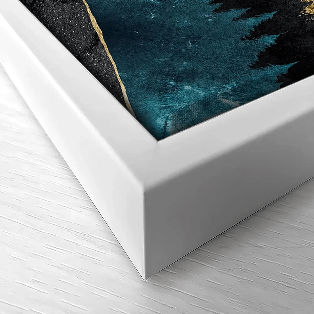 Gold Mountain Canvas Print Gold Mountain Canvas Print wall art product Svetlana Aleynikova