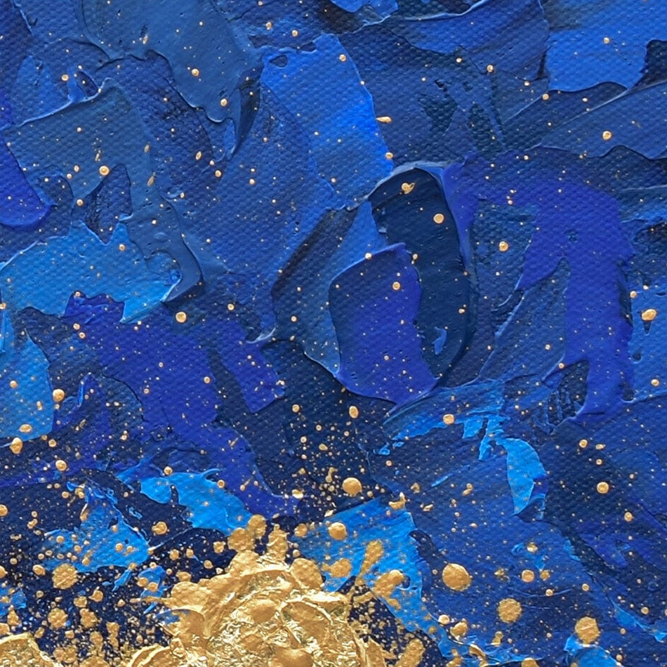 Gold Print Art Print wall art product Olga Tkachyk