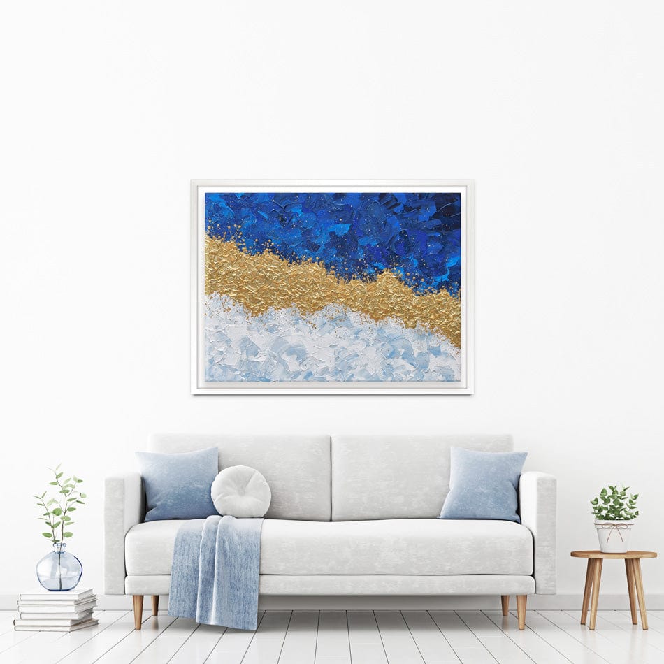 Gold Print Canvas Print wall art product Olga Tkachyk