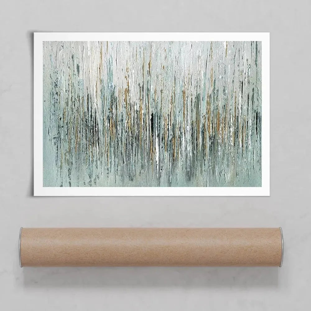 Gold Rain Art Print Gold Rain Art Print wall art product Svetlana Aleynikova