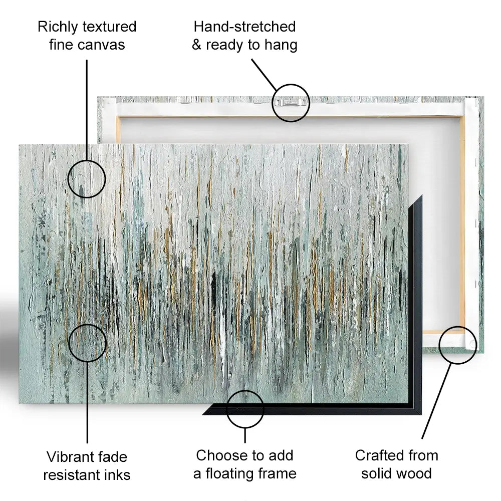 Gold Rain Canvas Print Gold Rain Canvas Print wall art product Svetlana Aleynikova