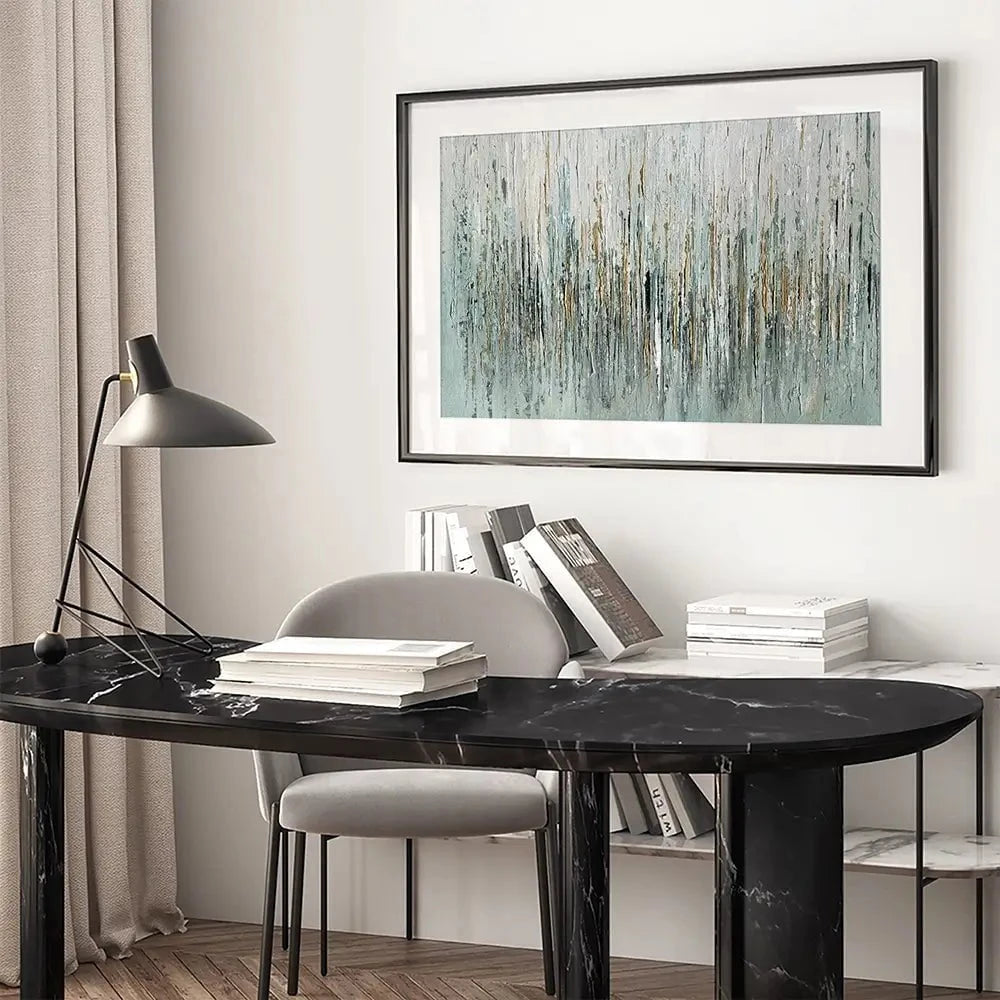 Gold Rain Framed Art Print Gold Rain Framed Art Print wall art product Svetlana Aleynikova