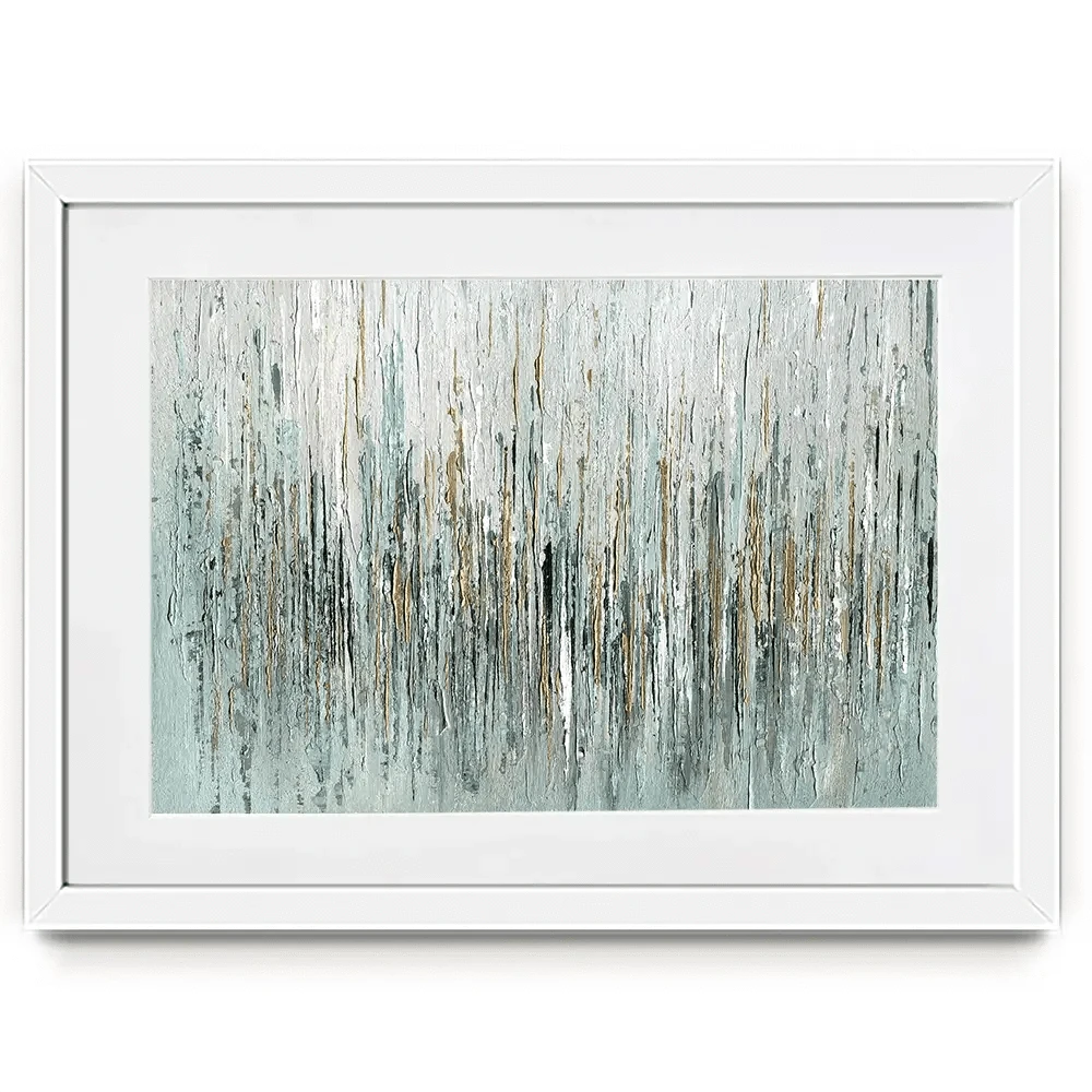 Gold Rain Framed Art Print Gold Rain Framed Art Print wall art product Svetlana Aleynikova