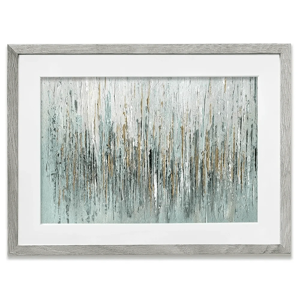 Gold Rain Framed Art Print Gold Rain Framed Art Print wall art product Svetlana Aleynikova