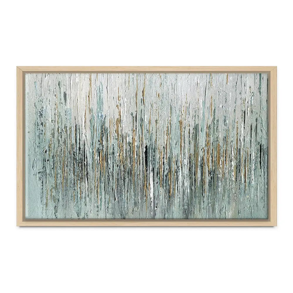 Gold Rain Oversized Canvas Print Gold Rain Oversized Canvas Print wall art product Art Print Shop
