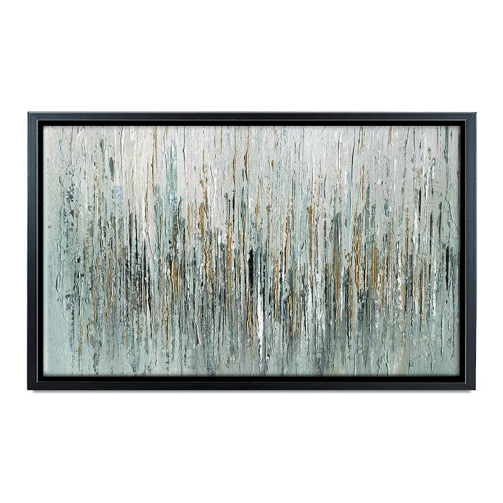 Gold Rain Oversized Canvas Print Gold Rain Oversized Canvas Print wall art product Art Print Shop