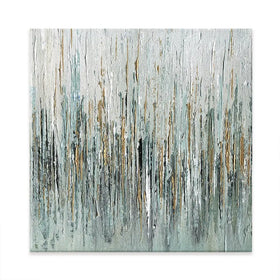 Gold Rain Square Canvas Print Gold Rain Square Canvas Print wall art product Svetlana Aleynikova