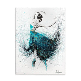 Gold River Dance Canvas Print Gold River Dance Canvas Print wall art product Ashvin Harrison