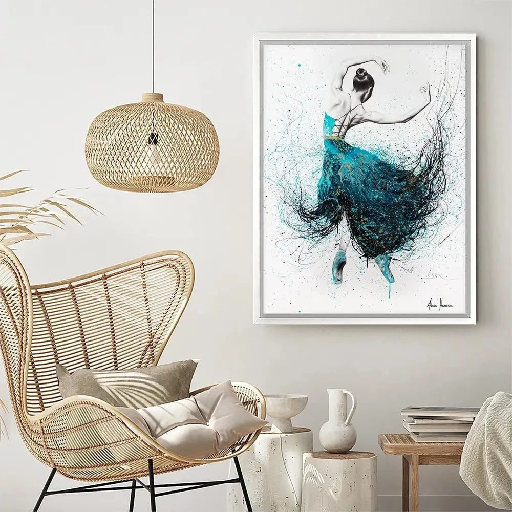 Gold River Dance Canvas Print Gold River Dance Canvas Print wall art product Ashvin Harrison