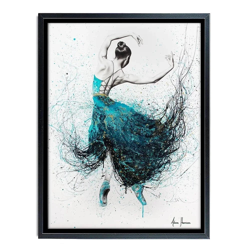 Gold River Dance Canvas Print Gold River Dance Canvas Print wall art product Ashvin Harrison