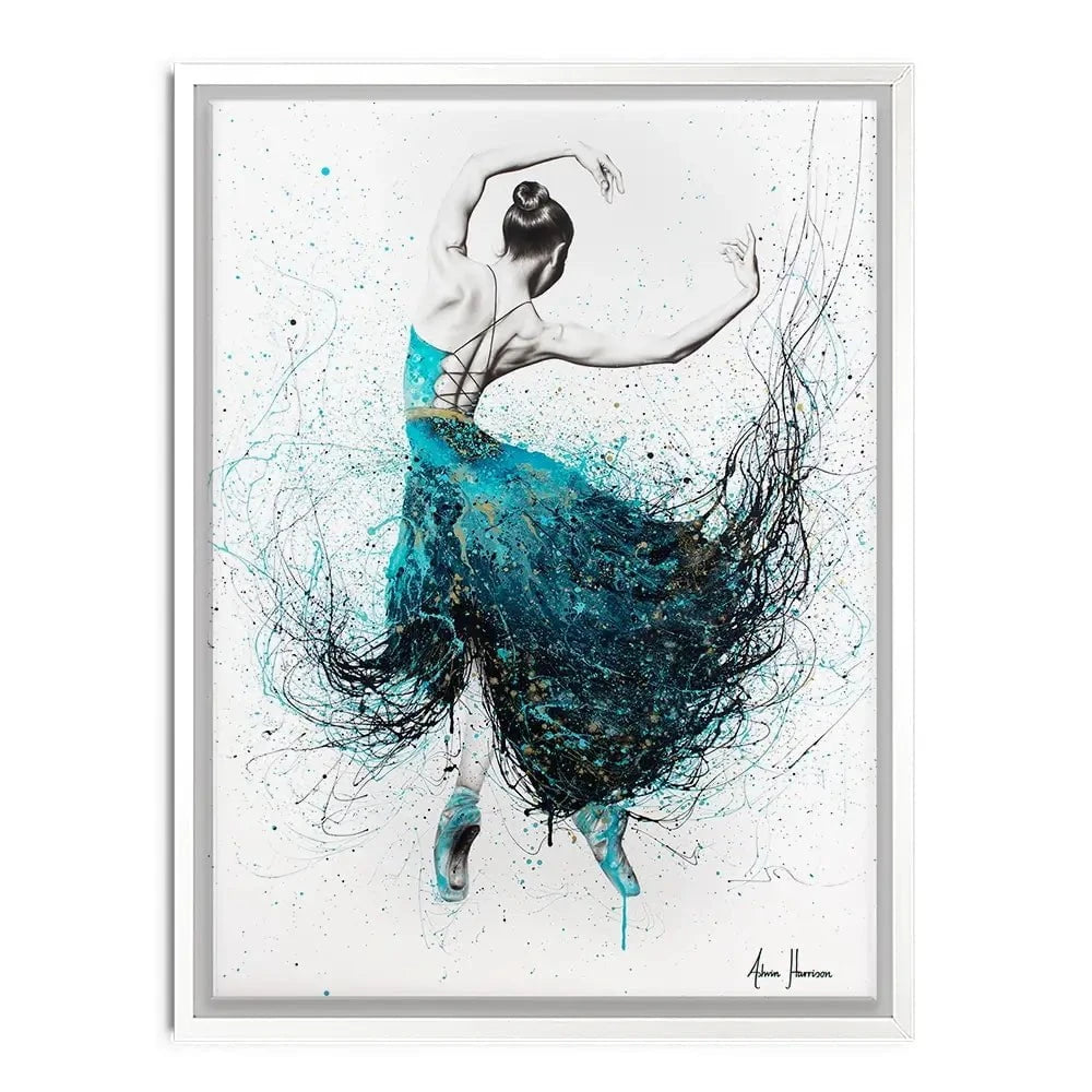 Gold River Dance Canvas Print Gold River Dance Canvas Print wall art product Ashvin Harrison