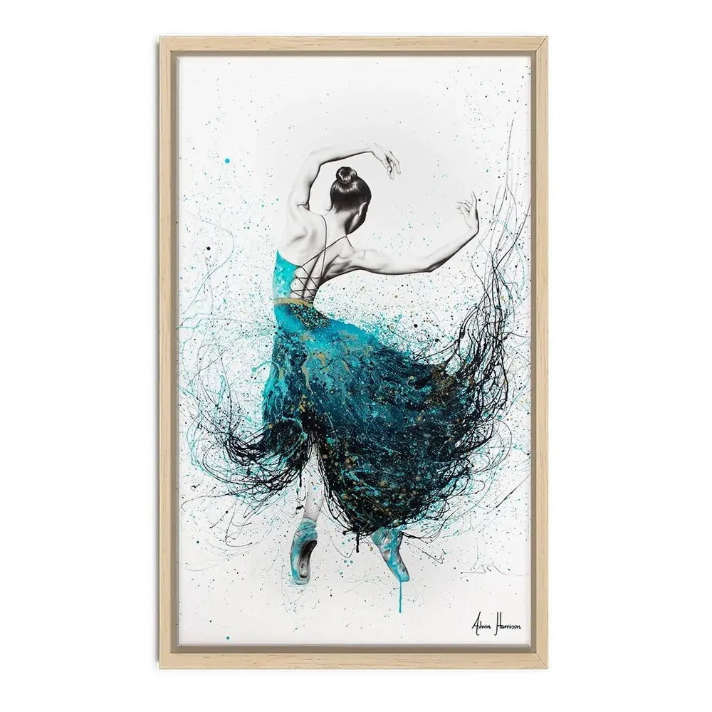 Gold River Dance Canvas Print Gold River Dance Canvas Print wall art product Ashvin Harrison