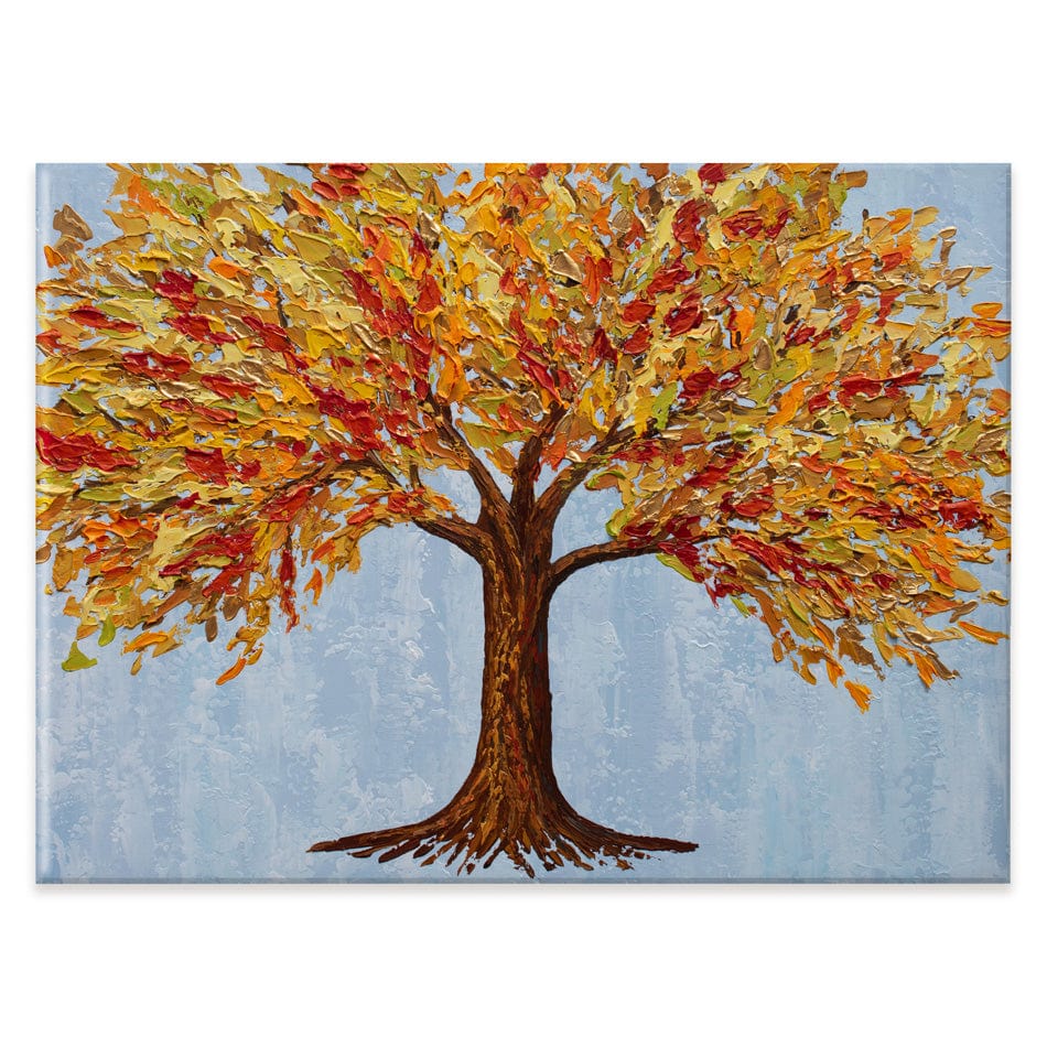 Golden Autumn Tree Canvas Print wall art product Olga Tkachyk