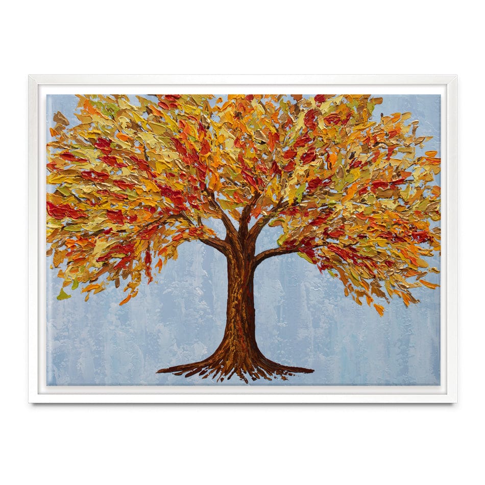 Golden Autumn Tree Canvas Print wall art product Olga Tkachyk