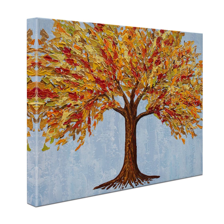 Golden Autumn Tree Canvas Print wall art product Olga Tkachyk