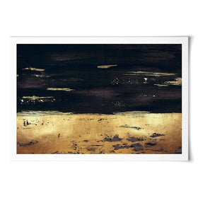 Golden Black River Art Print Golden Black River Art Print wall art product Svetlana Aleynikova