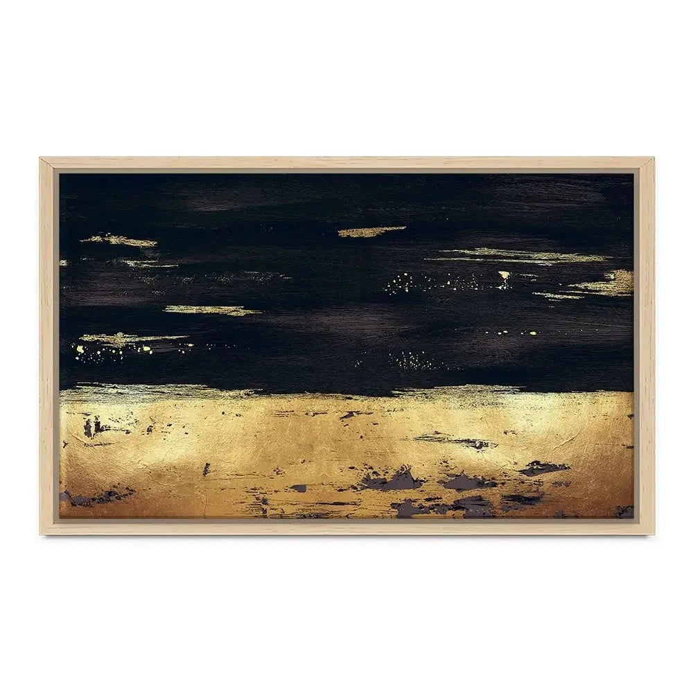 Golden Black River Canvas Print Golden Black River Canvas Print wall art product Svetlana Aleynikova