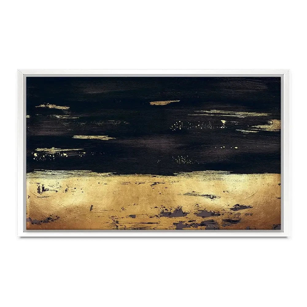 Golden Black River Canvas Print Golden Black River Canvas Print wall art product Svetlana Aleynikova