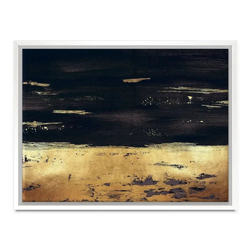 Golden Black River Canvas Print Golden Black River Canvas Print wall art product Svetlana Aleynikova