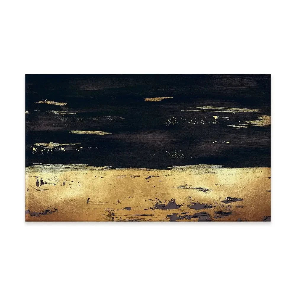 Golden Black River Canvas Print Golden Black River Canvas Print wall art product Svetlana Aleynikova