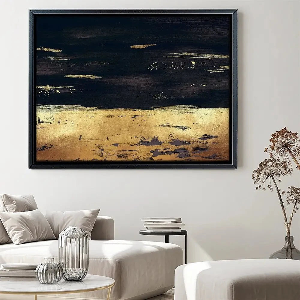 Golden Black River Canvas Print Golden Black River Canvas Print wall art product Svetlana Aleynikova