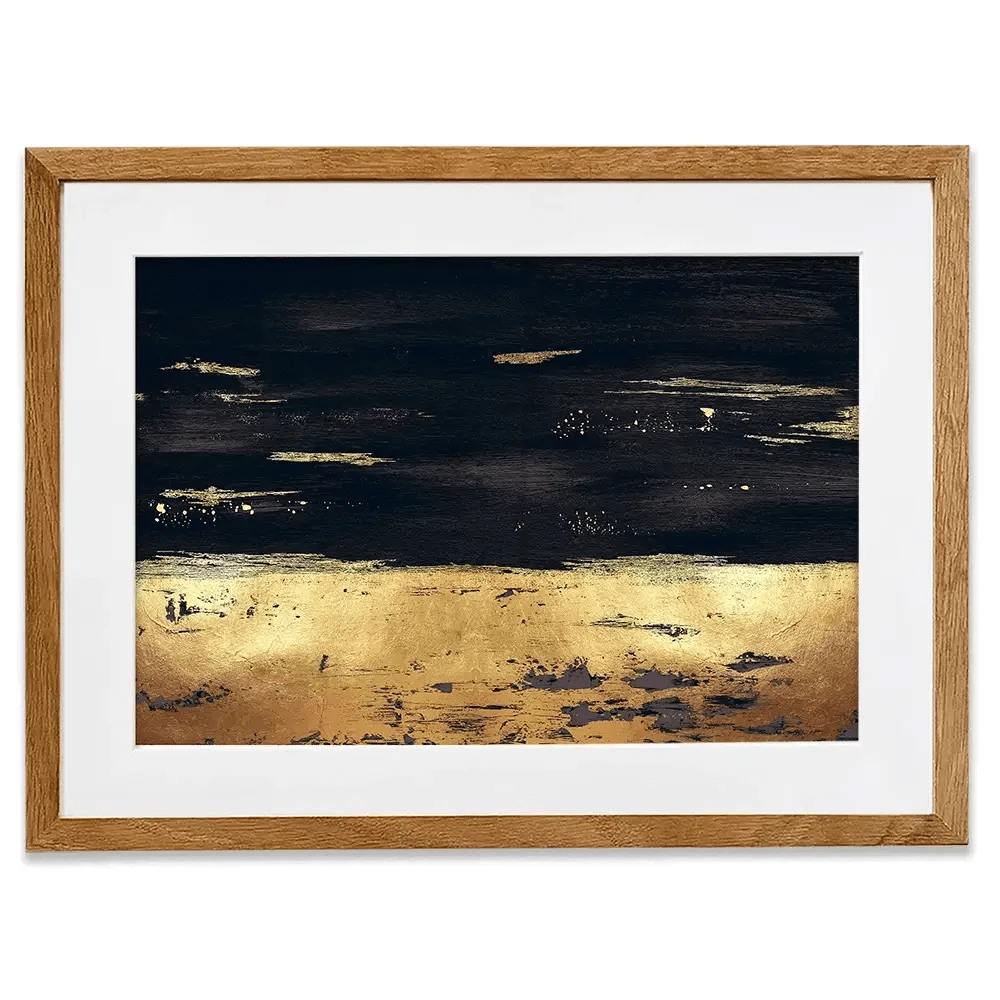 Golden Black River Framed Art Print Golden Black River Framed Art Print wall art product Svetlana Aleynikova