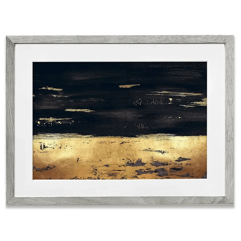 Golden Black River Framed Art Print Golden Black River Framed Art Print wall art product Svetlana Aleynikova