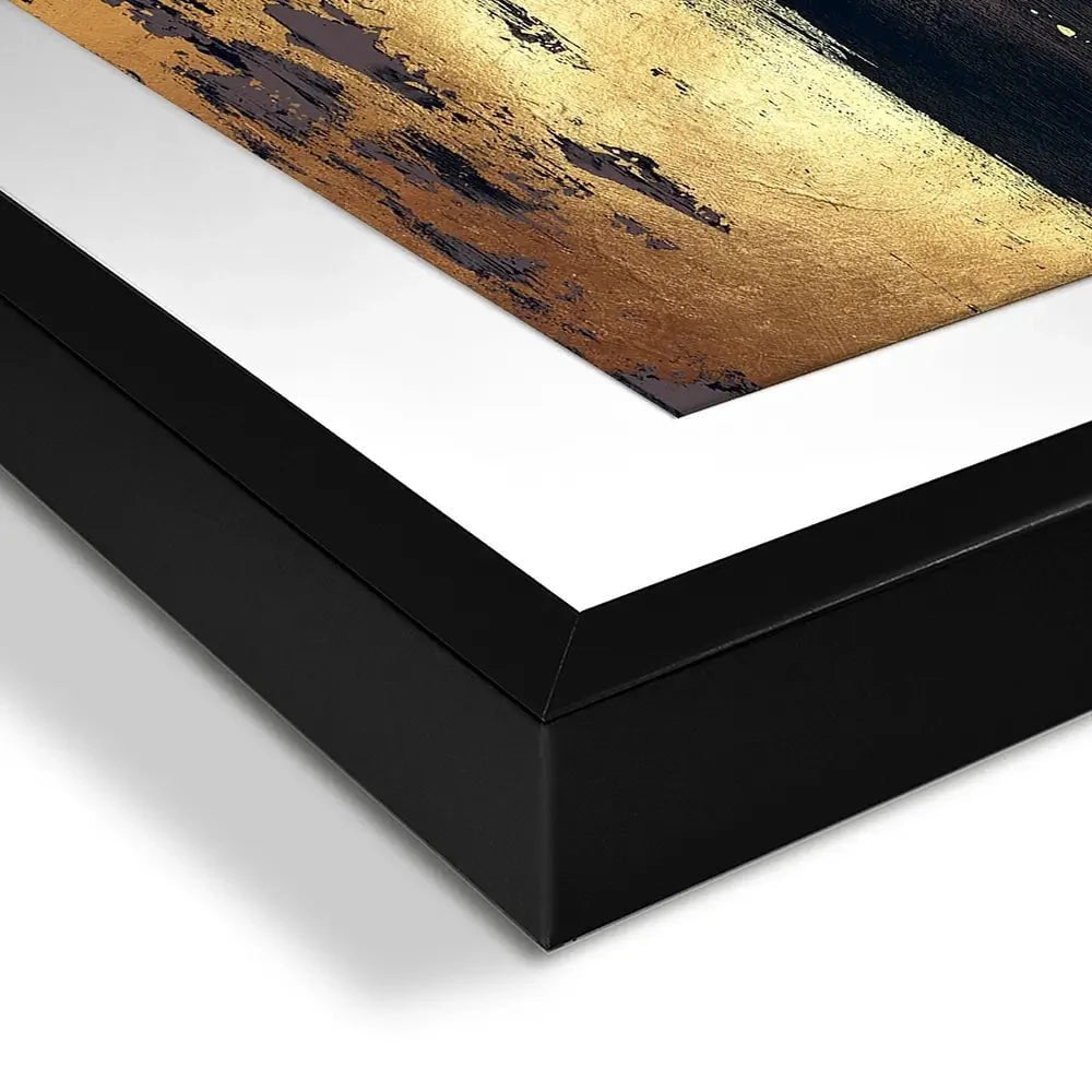 Golden Black River Framed Art Print Golden Black River Framed Art Print wall art product Svetlana Aleynikova