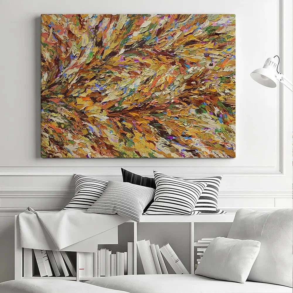 Golden Canopy Canvas Print Golden Canopy Canvas Print wall art product Olga Tkachyk