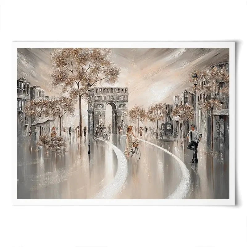 Golden Days Art Print Golden Days Art Print wall art product Isabella Karolewicz